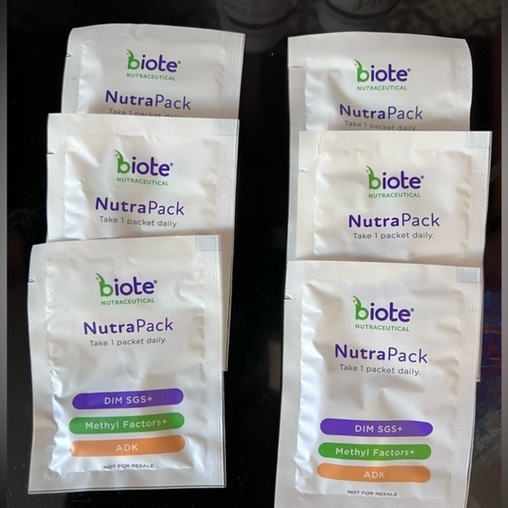 6 daily Biote NutraPack